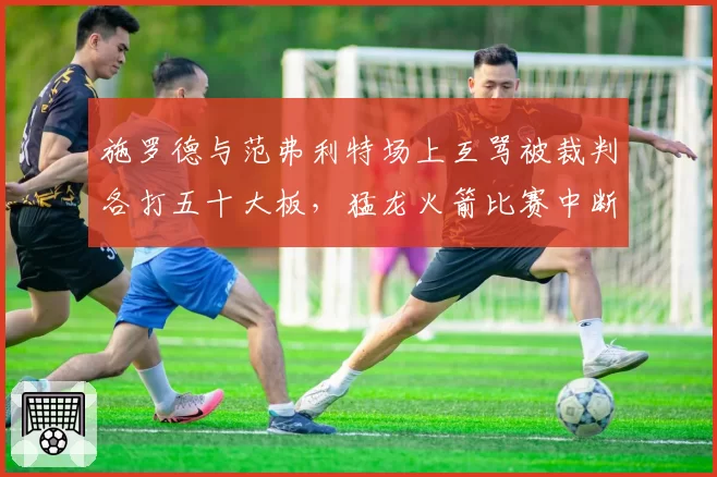 施罗德与范弗利特场上互骂被裁判各打五十大板,猛龙火箭比赛中断两分钟